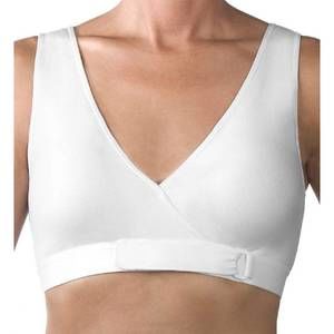 NEW FRESH COMFORT easy open front close bra in white